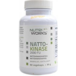 Nutri Works Nattokinase 2000 FU 60 kapslí