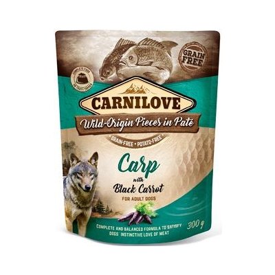 Carnilove Paté Carp & Black Carrot 12 x 300 g – Zboží Mobilmania