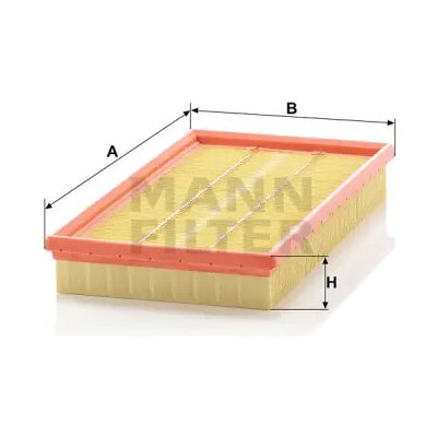 MANN FILTER Vzduchový filtr C 3270 – Hledejceny.cz