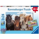Ravensburger 051489 Fotky koní 2x24 dílků – Zboží Mobilmania