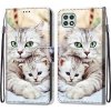 Pouzdro a kryt na mobilní telefon Samsung Protemio 37829 Art Peněženkový kryt Samsung Galaxy A22 5G CAT S