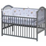 Scarlett postýlka s kompletní výbavou 120 x 60 cm šedá Gona – Zboží Dáma