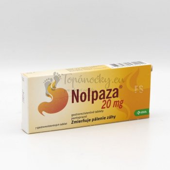 Nolpaza 20 mg por. tablet ent.14 x 20 mg