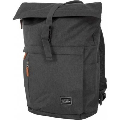 Travelite 096310 Batoh na notebook 15'6, 37L, rolovatelný, šedá – Zboží Živě