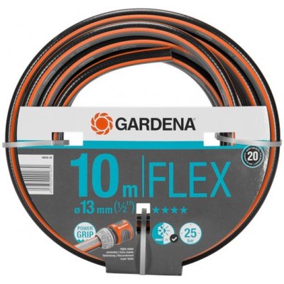 GARDENA hadice Comfort FLEX 9 x 9 (1/2") 10 m bez armatur – Zboží Mobilmania