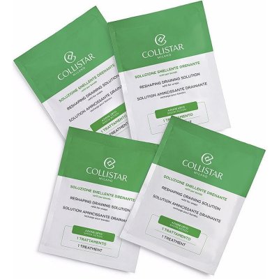 Collistar Reshaping Draining Solution Refill For Wraps termoaktivní bandáže proti celulitidě náhradní náplň 4 x 100 ml – Zboží Dáma
