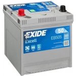 Exide Excell 12V 50Ah 360A EB505 – Sleviste.cz