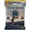 Cívka pro šicí stroje JEHLY ORGAN 130/705H JEANS ECO - 5 KS MIX (3x90,2x100)