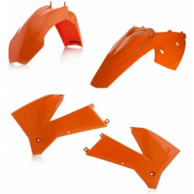 Plastový kit Acerbis pro Ktm Exc/Exc-F 05/07 oranž | Zboží Auto