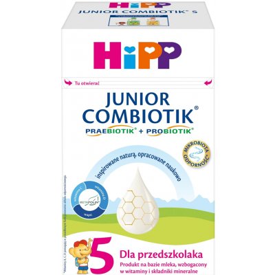 HiPP 5 Junior Combiotik 550 g – Zboží Mobilmania