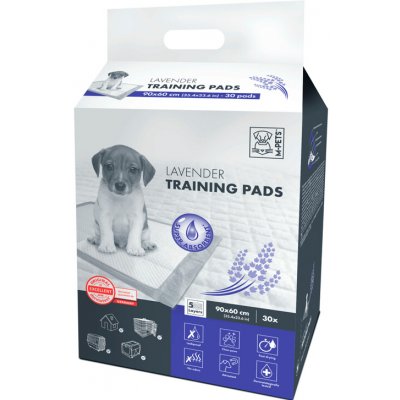 M Pets Lavender trénovací podložka 90x60 cm 30 ks – Hledejceny.cz