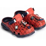 Crocs Team SpiderMan All Terrain Clog K navy Červená – Zboží Dáma