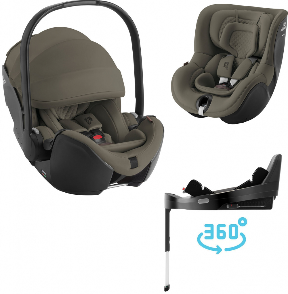 BRITAX RÖMER set Baby-Safe Pro + Vario Base 5Z + Dualfix 5z Lux 2024 Urban Olive