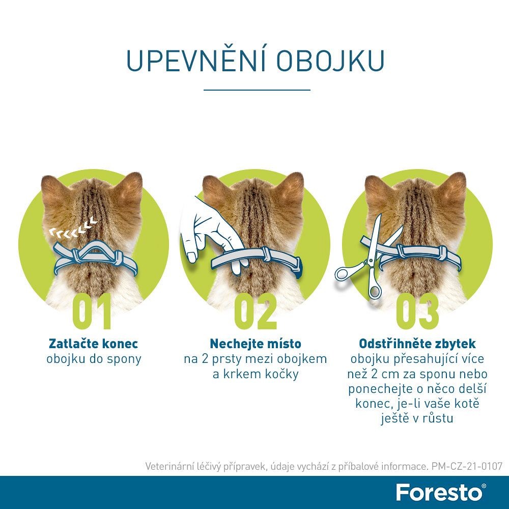 Foresto obojek pro malé psy a kočky do 8 kg 38 cm od 589 Kč - Heureka.cz
