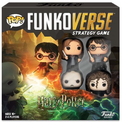 Funko Harry Potterverse Board Game 4 Character Base Set EN – Zboží Mobilmania