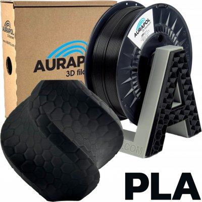 AURAPOL PLA – Černá 1,75 mm; 1 kg – Hledejceny.cz