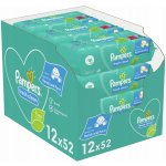 Pampers Fresh Clean Baby Wipes vlhčené ubrousky 624 ks (12x 52 ks) – Zboží Dáma