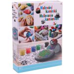 SMT Creatoys Malování na oblázky/kameny s očima kreativní sada v krabičce 16x21x4cm – Sleviste.cz