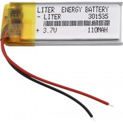 Li-Pol baterie 110mAh, 3.7V, 301535 | Zboží Auto