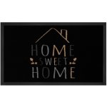 Hanse Home Printy 103797 Black Creme 45x75 cm Černá – Zboží Mobilmania