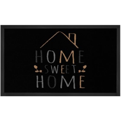 Hanse Home Printy 103797 Black Creme 45x75 cm Černá – Zboží Mobilmania