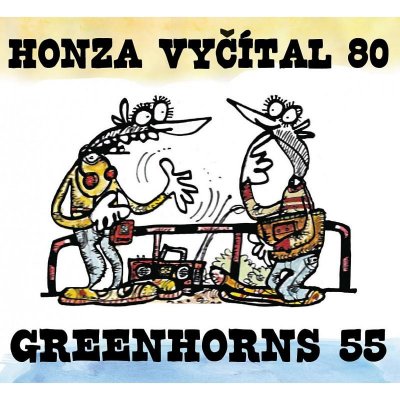 Vyčítal Honza & Greenhorns - Vyčítal Honza 80 & Greenhorns 55 - CD – Zbozi.Blesk.cz