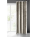 ZÁVĚS PIERRE CARDIN NA KROUŽCÍCH 140X250 CM BÉŽOVÝ – Hledejceny.cz
