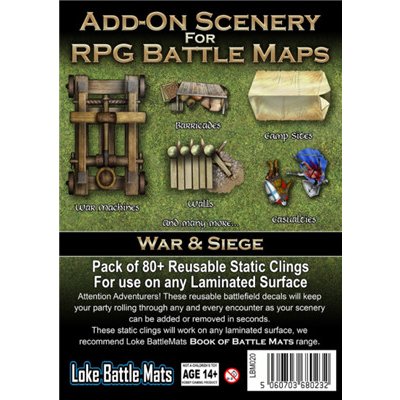 Loke Battle Mats Add-On Scenery War & Siege – Hledejceny.cz