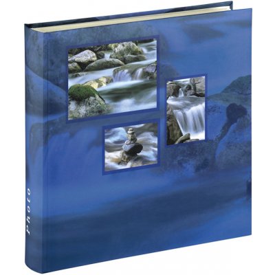 Hama Fotoalbum na růžky 100 stran - 30x30 cm SINGO, modré – Zboží Mobilmania