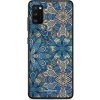 Pouzdro a kryt na mobilní telefon Samsung Pouzdro Mobiwear Glossy Samsung Galaxy A41 - G038G - Modré mandala květy