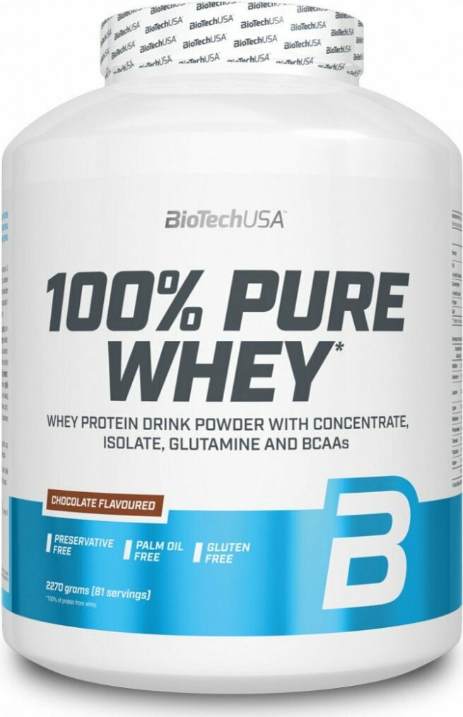 BioTech USA 100% Pure Whey Protein 2270 g
