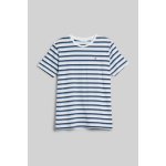 Gant Striped Shield t-shirt bílá – Zboží Dáma