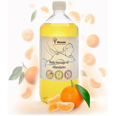 Verana masážní olej Mandarinka 1000 ml – Zbozi.Blesk.cz