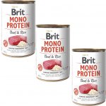 Brit Mono Protein Beef & Rice 400 g – Zbozi.Blesk.cz