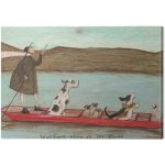 Obraz na plátně Sam Toft - Woofing Along on the Rinver, 2 - 80×60 cm – Zboží Dáma