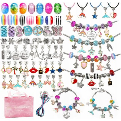 MalPlay Sada na výrobu náramků a náhrdelníků ve šperkovnici – Zboží Dáma