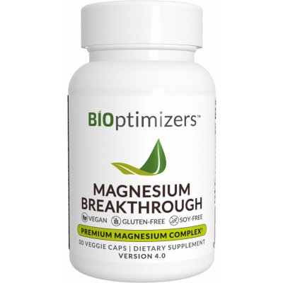 BiOptimizers Hořčík Magnesium Breakthrough 30 kapslí – Hledejceny.cz