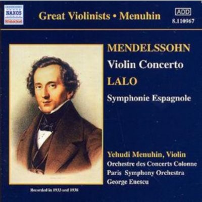 Enescu - Paris So - Menuhin - Mendelssohn. Lalo. Chausson / Menuhin