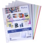 VICTORIA A4/50 mikronů, lesklé, s barevnými okraji - balení 25 ks – Zboží Živě