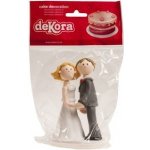 Svatební figurka na dort 14cm - Dekora – Zboží Dáma
