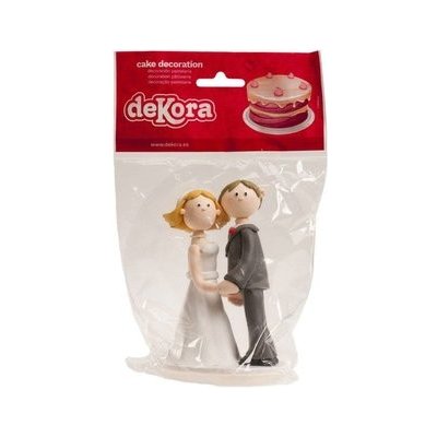 Svatební figurka na dort 14cm - Dekora – Zboží Dáma