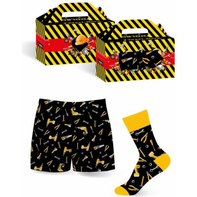 Evona dárková sada trenky a ponožky Set worker – Zboží Dáma