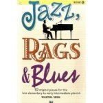 Martha Mier Jazz Rags & Blues Book 1 noty na klavír + audio – Zboží Dáma