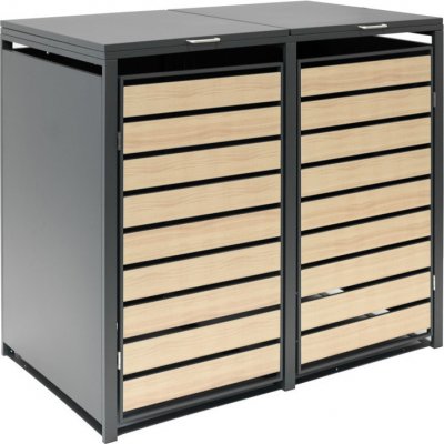 Westmann plechový 132 x 80 x 116 cm antracit vč. tlumiče dorazu na víku – Zboží Dáma Westmann plechový 132 x 80 x 116 cm antracit vč. tlumiče dorazu na víku – Zboží Dáma
