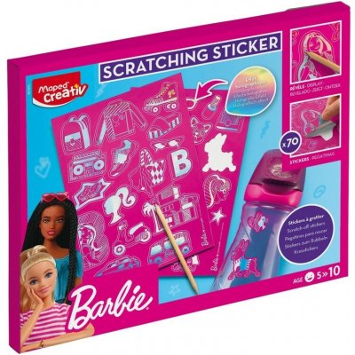 Maped Sada Creativ Barbie Scratching Sticker – Hledejceny.cz