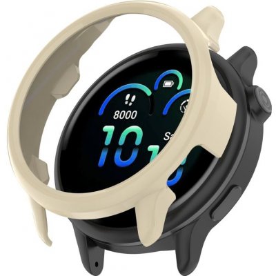 VSECHNONAMOBIL 107645 PC HALF COVER Plastový kryt Garmin Vivoactive 6 IVORY WHITE – Zboží Živě