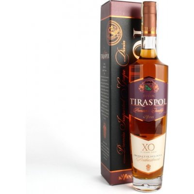 Kvint Tiraspol Brandy 15y 40% 0,5 l (karton) – Zboží Dáma