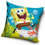 Carbotex Polštář Veselý SpongeBob 40x40 – Zboží Mobilmania