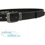 Penny belts pánský kožený opasek 507-60 černý – Sleviste.cz