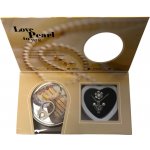 Zaparkorun Perla přání v perlorodce - Náhrdelník + náušnice + prstýnek – Zboží Dáma